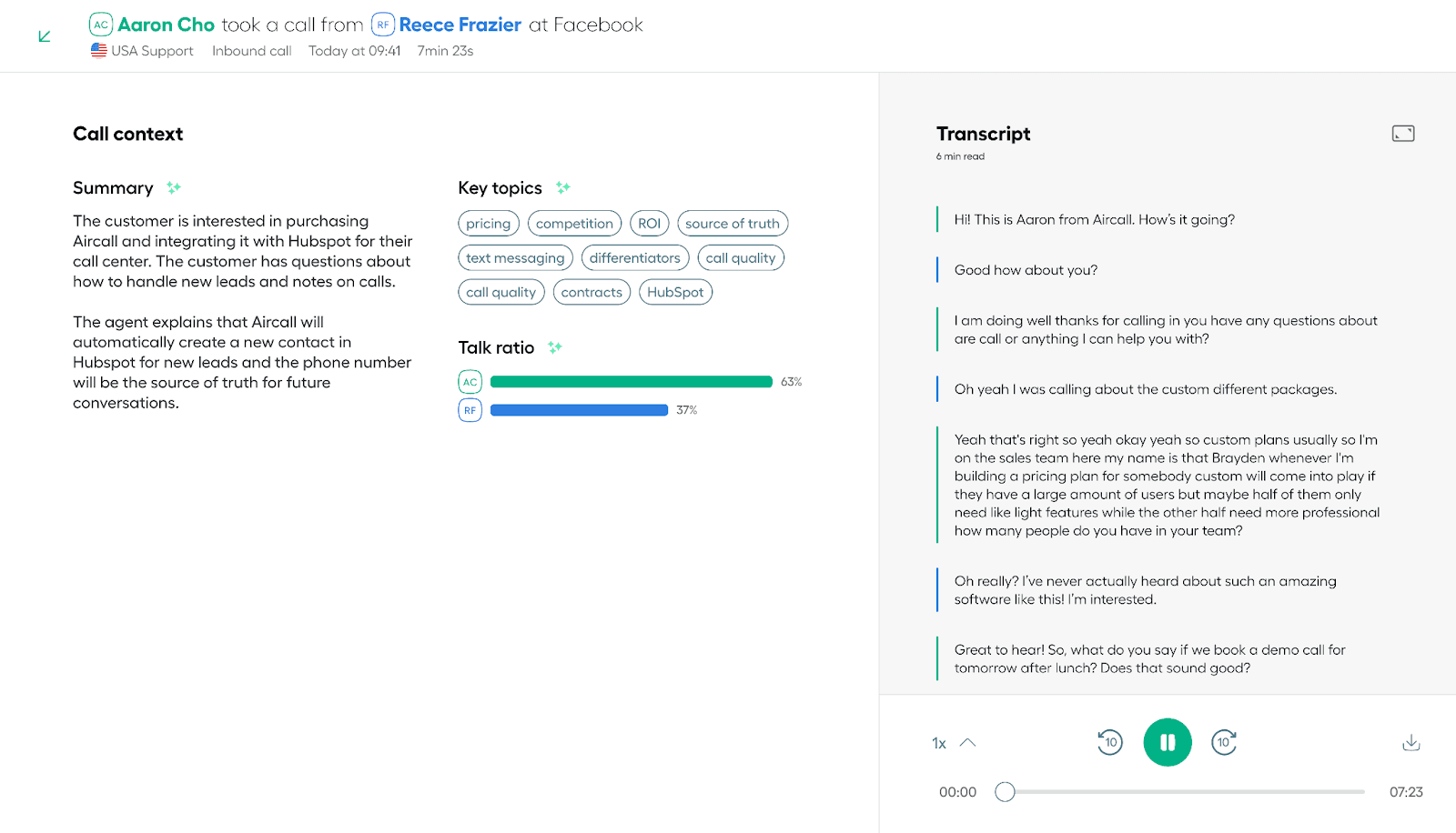 image showing a general view of AI Assist