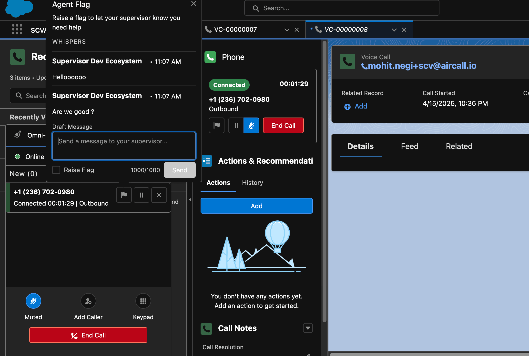 Agent's view in Salesforce SCV for the Supervisor whisper.png