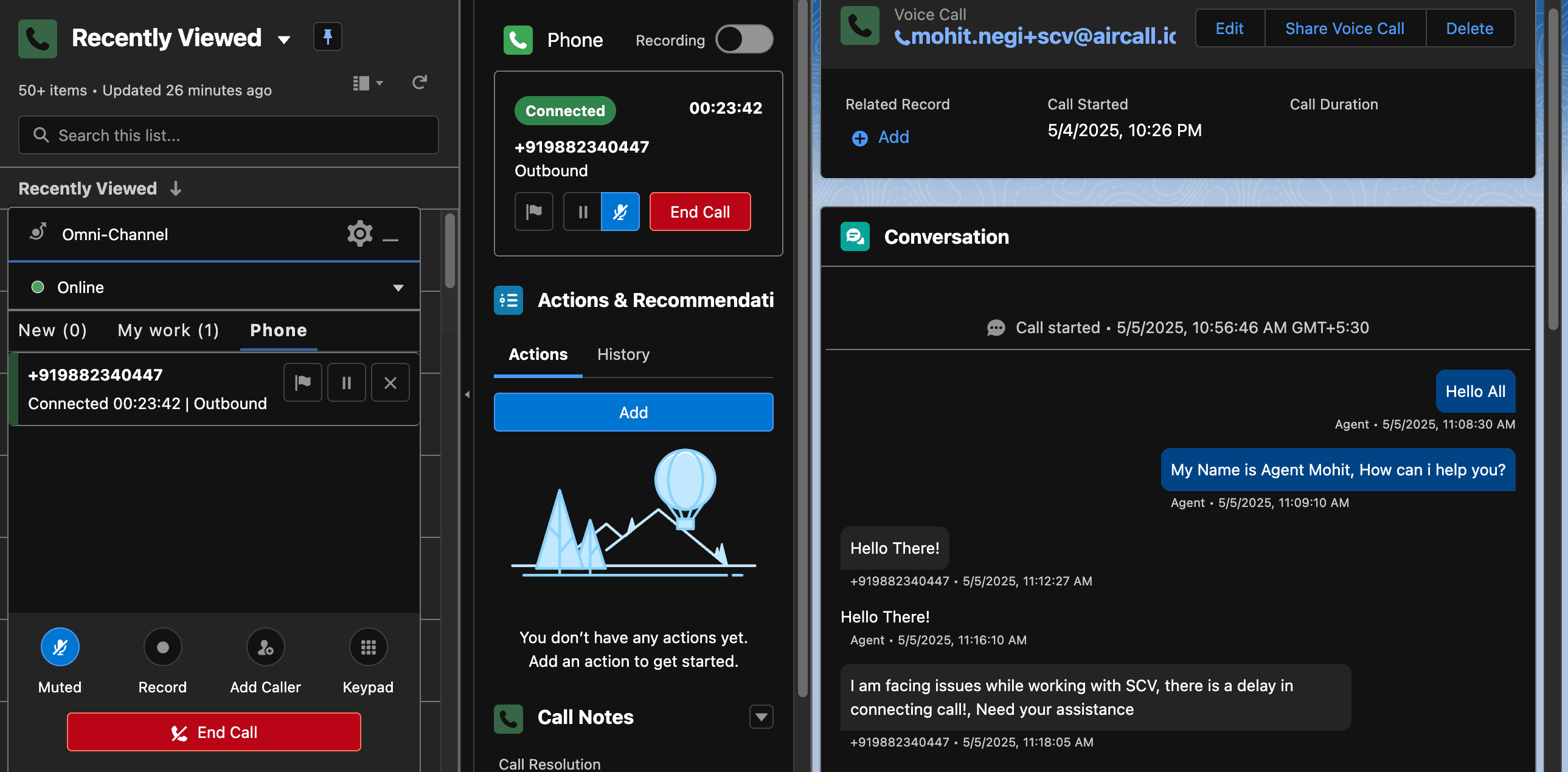 Agent Live Screen during the Supervisor monitoring in SCV.png