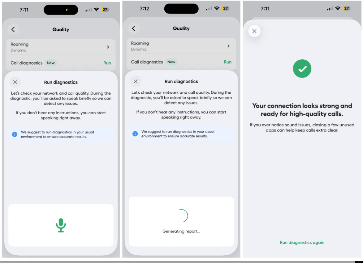 Image showing what happens during diagnostics