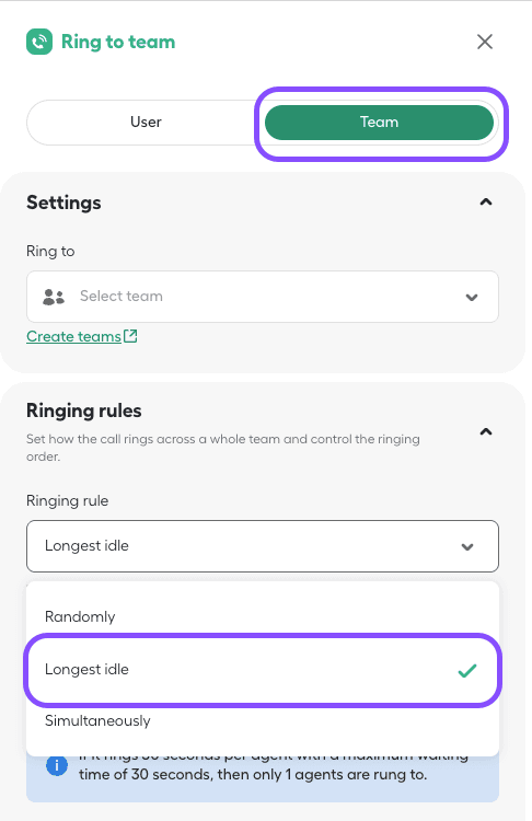 Image showing where to find longest idle