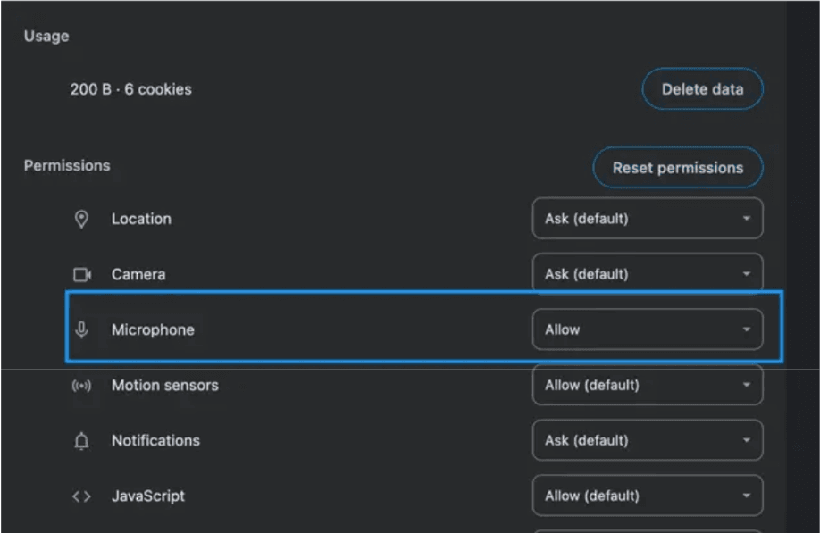 Image showing microphone