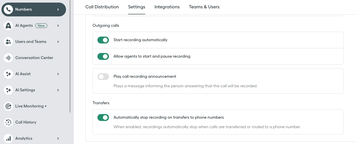 Automatically stop recording on transfers to phone numbers.png