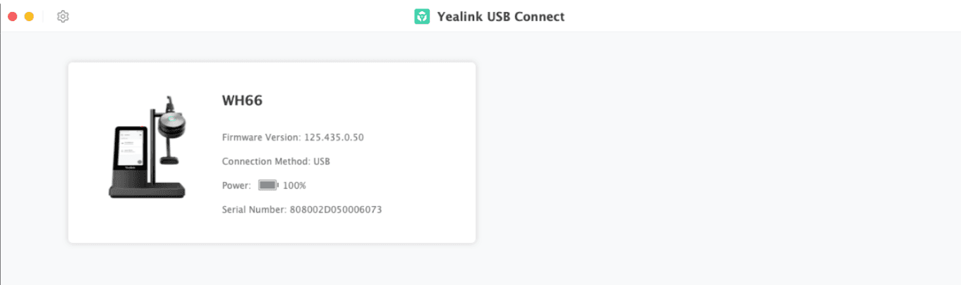 Yealink USB connect