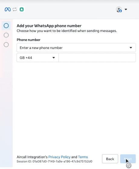 add phone number
