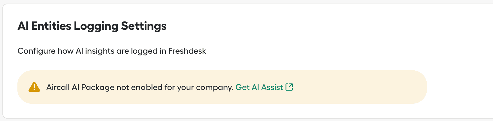 AI assist note